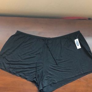 Women’s Black Lounge shorts